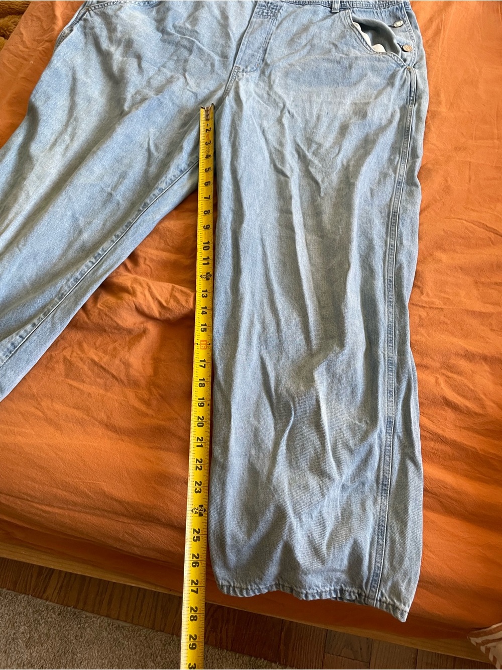 GAP Light Blue Denim Women's Overalls - Picture 9 of 9